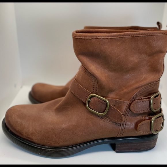 Lucky cute boots brown leather gently used - Picture 3 of 6